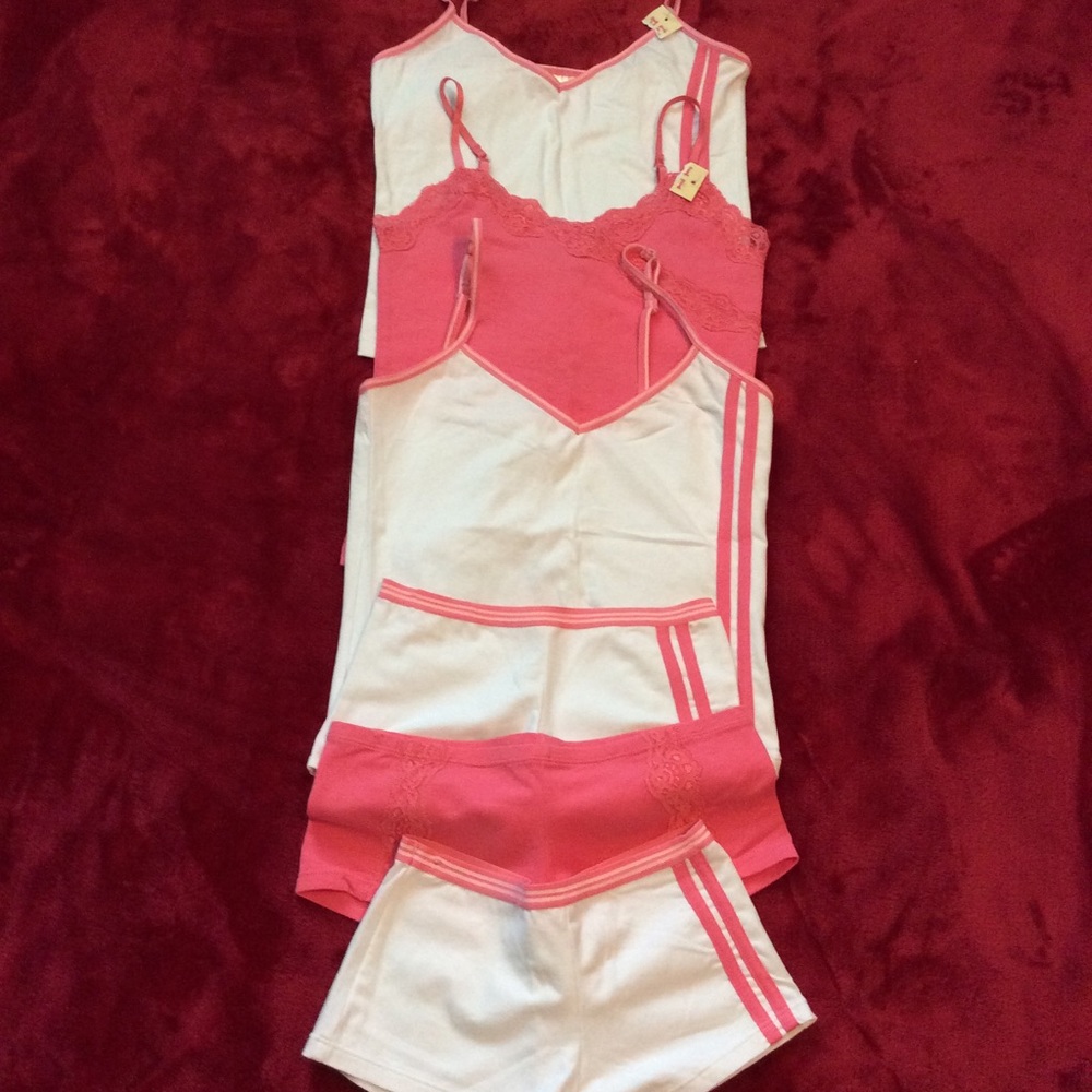 T-Shirt and Panties Size 8-10 3 Sets